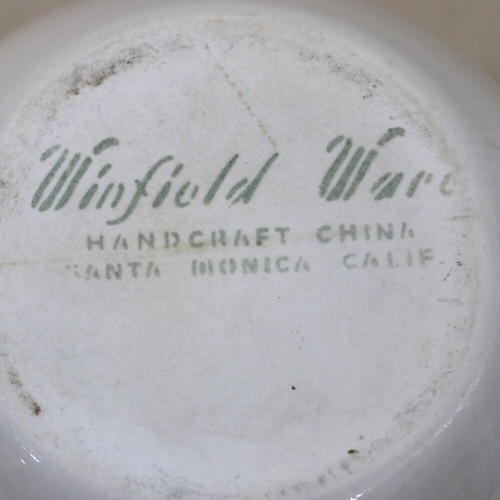 Winfield Ware Passion Flower Prototype Teapot – Rare Pre-Production - Picture 6 of 6